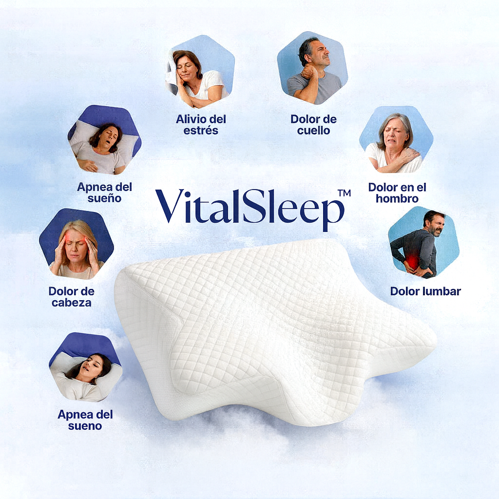 VitalSleep™ - Almohada Cervical