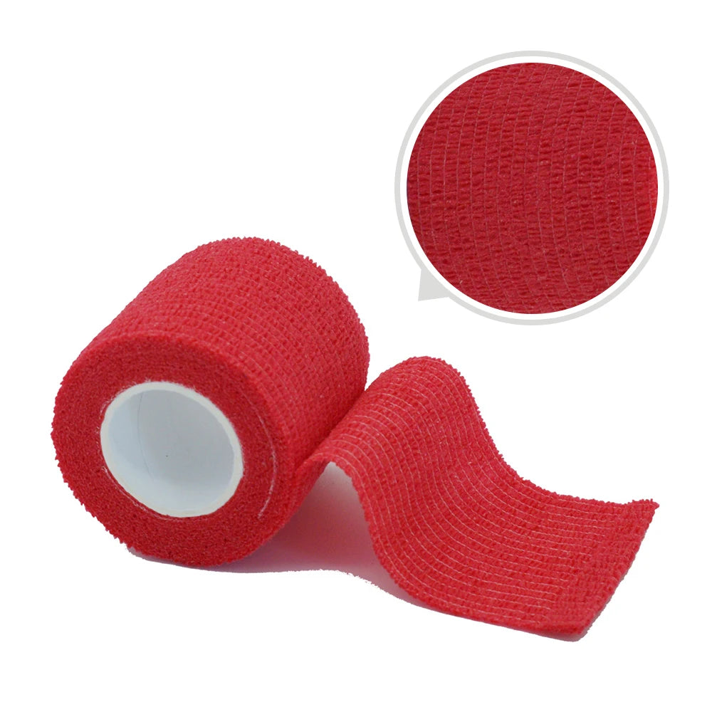 18 Colors Colorful Athletic Wrap Tape Self Adhesive Elastic Bandage Elastoplast Sports Protector Knee Finger Ankle Palm Shoulder