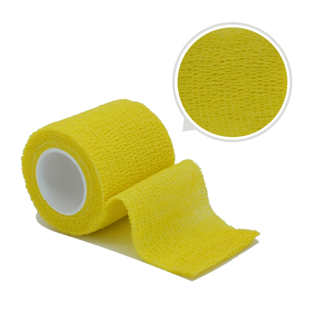 18 Colors Colorful Athletic Wrap Tape Self Adhesive Elastic Bandage Elastoplast Sports Protector Knee Finger Ankle Palm Shoulder