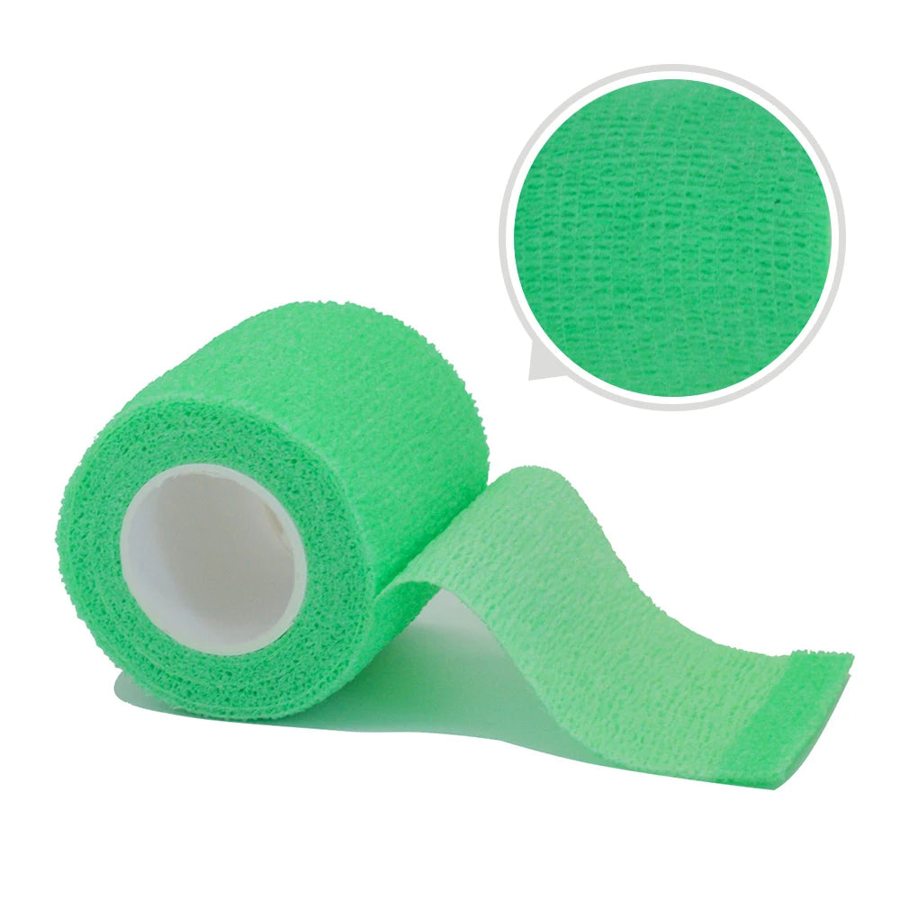 18 Colors Colorful Athletic Wrap Tape Self Adhesive Elastic Bandage Elastoplast Sports Protector Knee Finger Ankle Palm Shoulder