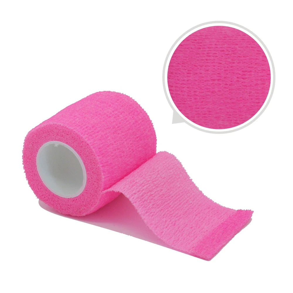 18 Colors Colorful Athletic Wrap Tape Self Adhesive Elastic Bandage Elastoplast Sports Protector Knee Finger Ankle Palm Shoulder