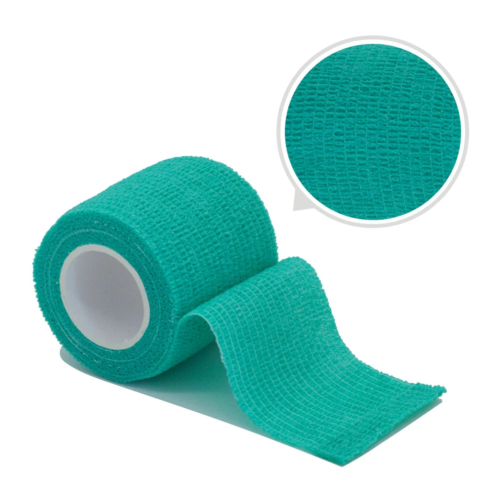 18 Colors Colorful Athletic Wrap Tape Self Adhesive Elastic Bandage Elastoplast Sports Protector Knee Finger Ankle Palm Shoulder