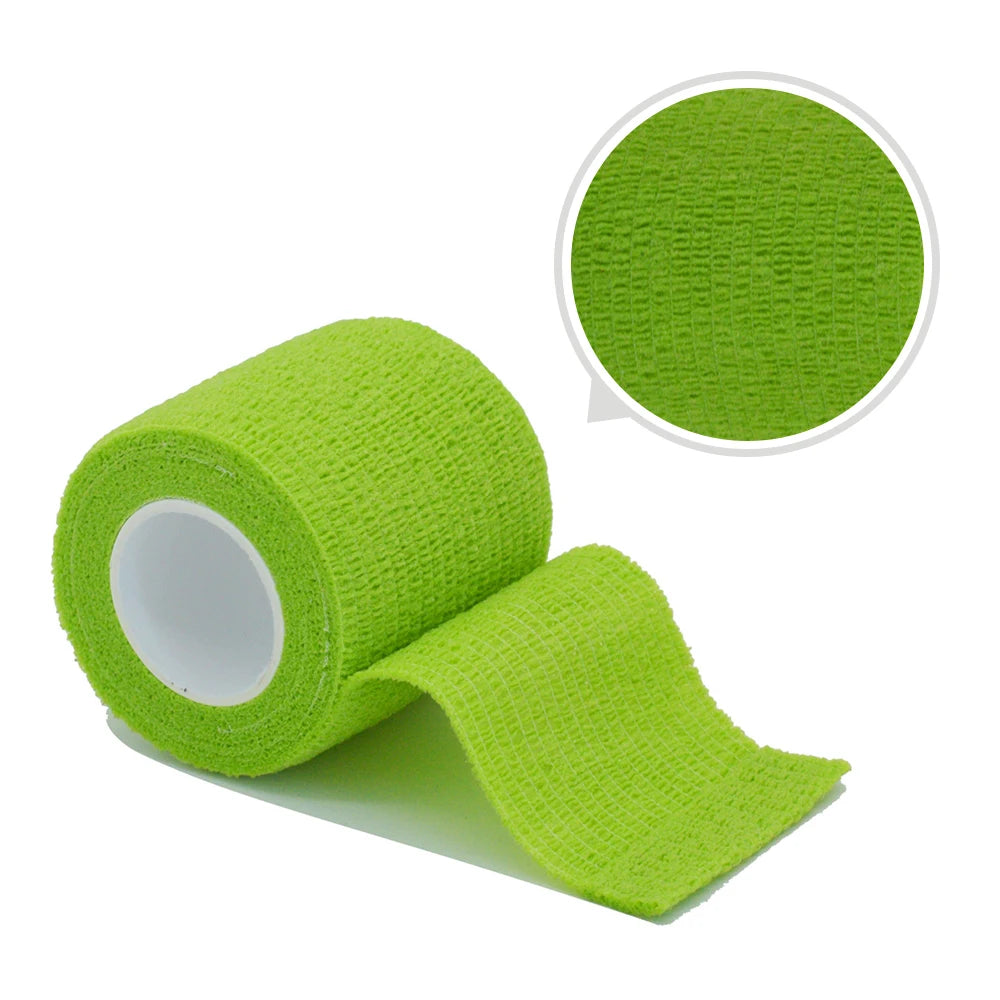 18 Colors Colorful Athletic Wrap Tape Self Adhesive Elastic Bandage Elastoplast Sports Protector Knee Finger Ankle Palm Shoulder