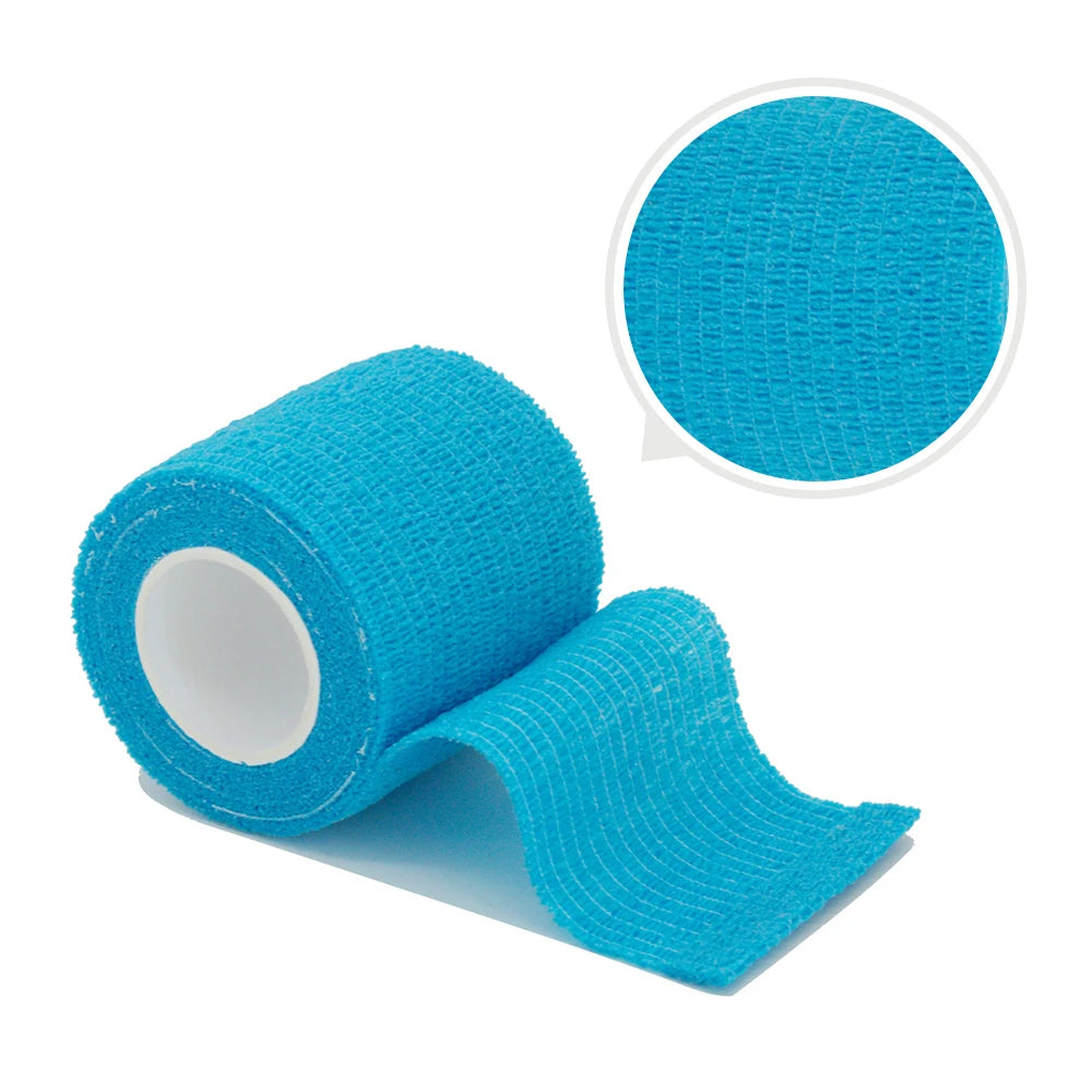 18 Colors Colorful Athletic Wrap Tape Self Adhesive Elastic Bandage Elastoplast Sports Protector Knee Finger Ankle Palm Shoulder