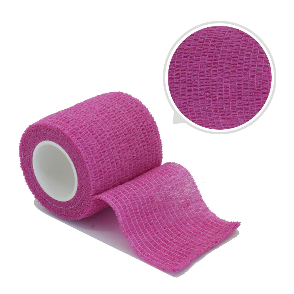 18 Colors Colorful Athletic Wrap Tape Self Adhesive Elastic Bandage Elastoplast Sports Protector Knee Finger Ankle Palm Shoulder