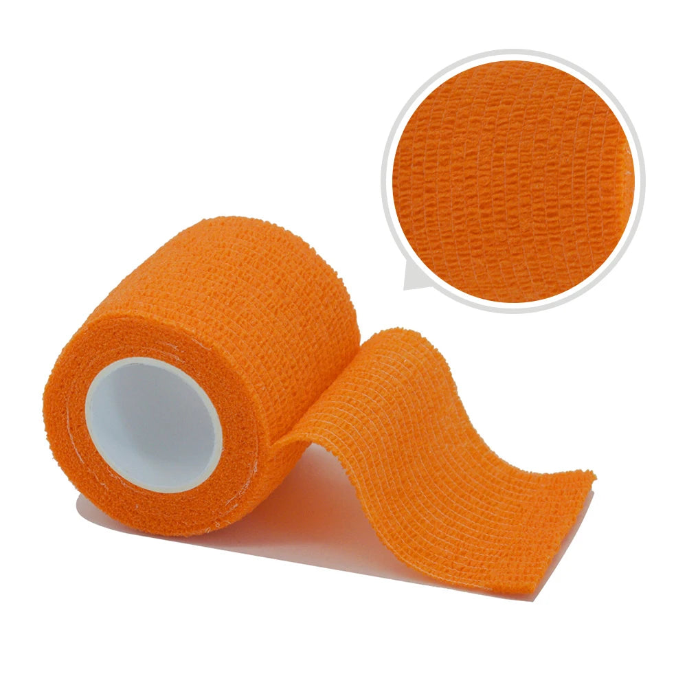 18 Colors Colorful Athletic Wrap Tape Self Adhesive Elastic Bandage Elastoplast Sports Protector Knee Finger Ankle Palm Shoulder