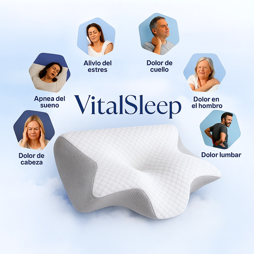 VitalSleep™ - Almohada Cervical