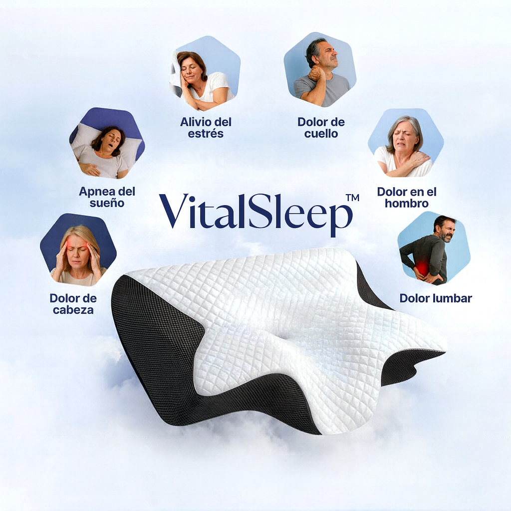 VitalSleep™ - Almohada Cervical
